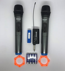 Micrófono Inalámbrico Dual UHF WG-22