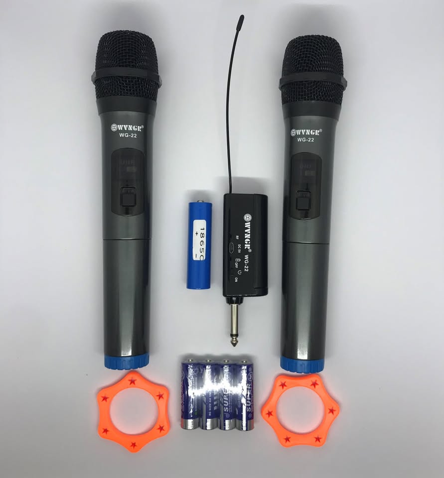 Micrófono Inalámbrico Dual UHF WG-22