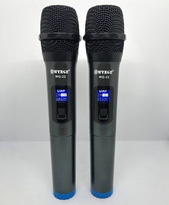 Micrófono Inalámbrico Dual UHF WG-22
