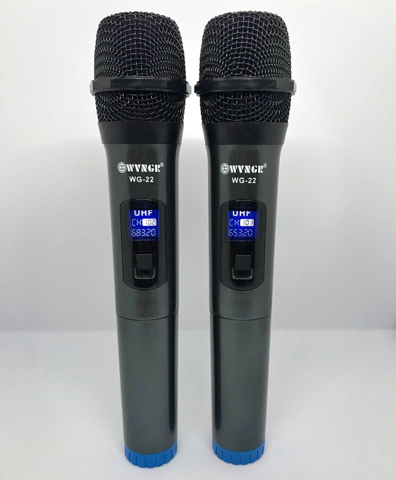 Micrófono Inalámbrico Dual UHF WG-22