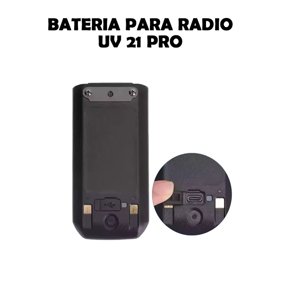 Batería para radio modelo UV21 PRO