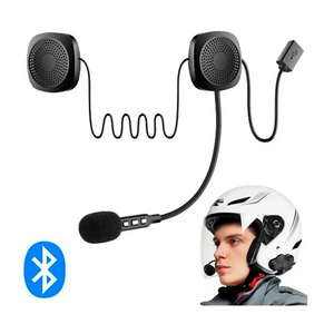 Audífonos Bluetooth Con Micrófono Para Casco