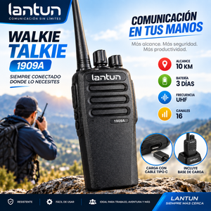 Radio Walkie Talkie 1909A 10W UHF