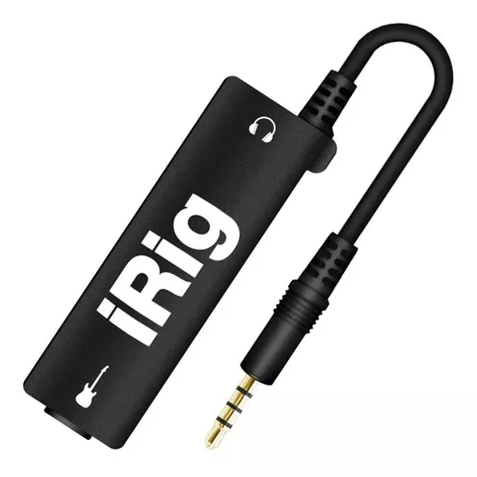 Irig Interfaz De Audio Compatible Con Ip Y Android Portátil Color Negro