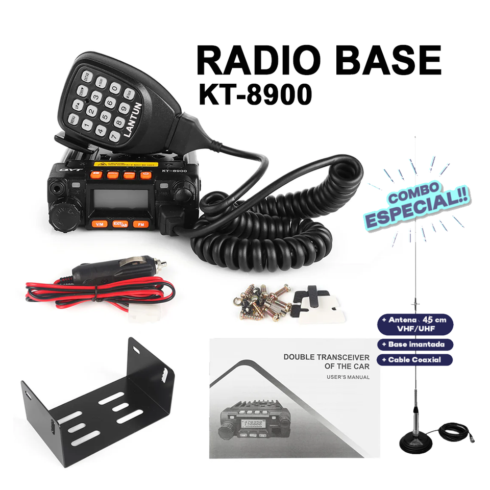Radio base modelo KT-8900