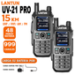 Radio Walkie Talkie UV 21 PRO - alcance 15km