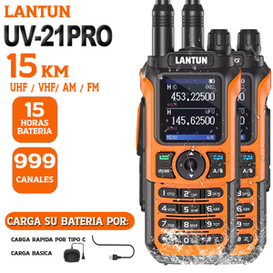 WALKIE TALKIE UV 21 PRO LANTUN DE LARGA ALCANCE