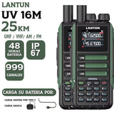 Radio Walkie Talkie UV 16M - alcance 25km