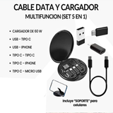 Cables de Data Multifunción Set Completo