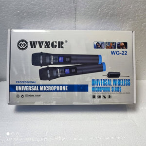 Micrófono Inalámbrico Dual UHF WG-22