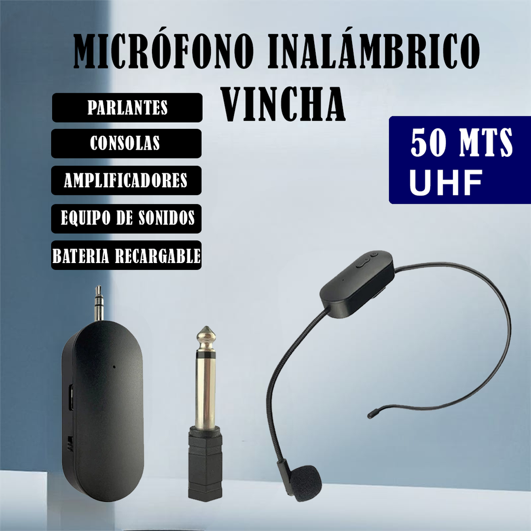 Microfono Inalambrico TIPO VINCHA