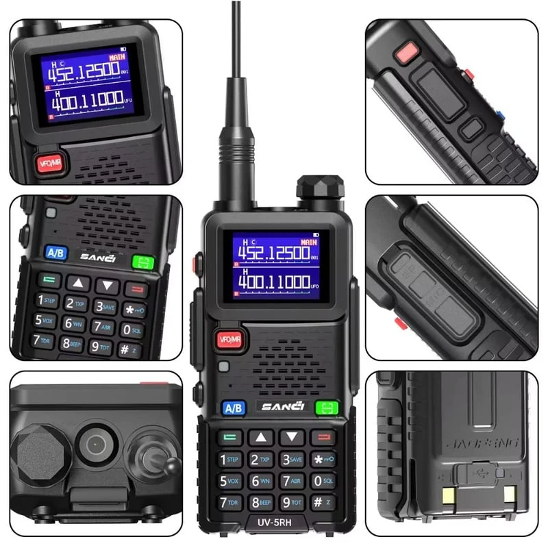 RADIO WALKIE TALKIE UV-5RH - ALCANCE 10KM