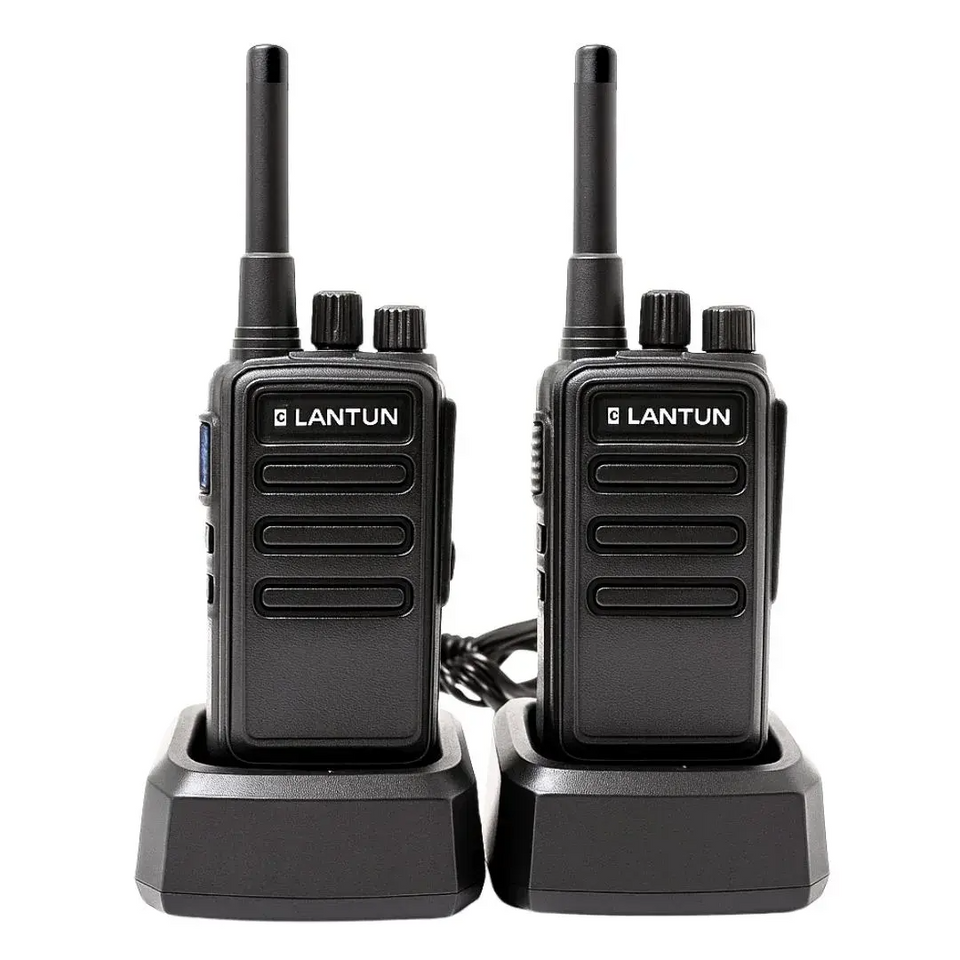 Radio walkie Talkie lantun LT V2 (2 Radios) Alcance 4 Km