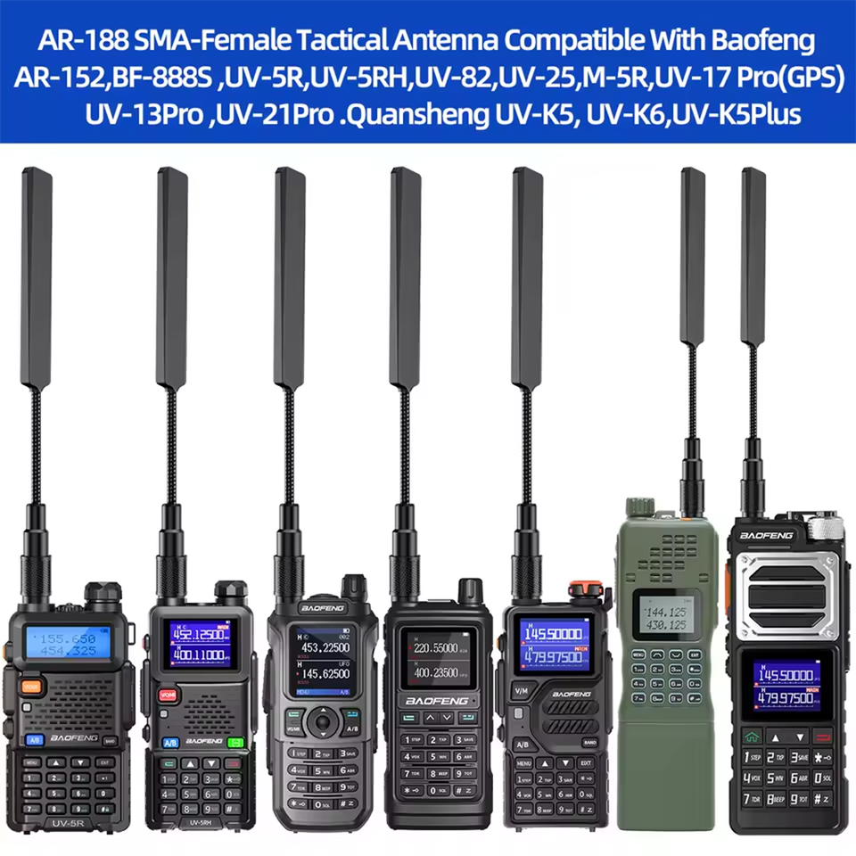 Antena para radio baofeng