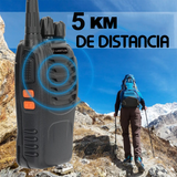 Radio walkie talkie LANTUN LT V-2  (2 Radios) Alcance promedio 5KM