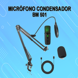 MICROFONO CONDENSADOR BM 501