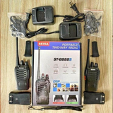 Radio walkie Talkie Seisa ST B888S (2 Radios) Alcance 4 Km